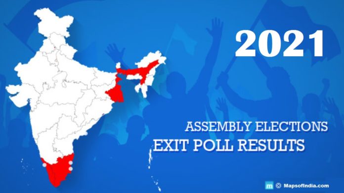 Assembly election result, exit poll results 2021