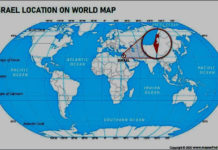 Where is Israel Located in Asia Continent | Israel Location on World Map Where is Israel located, Location of Israel on world map
