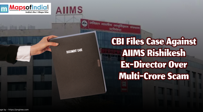 CBI Files Case Against AIIMS Rishikesh Ex-Director Over Multi-Crore Scam CBI files case against AIIMS Rishikesh ex-director over multi-crore scam with document case shown in front of hospital building