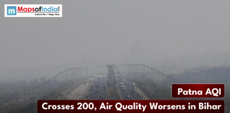 Patna AQI Crosses 200, Air Quality Worsens in Bihar image of polluted sky