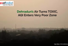 Dehradun’s Air Turns Toxic, AQI Enters Very Poor Zone image of a foggy street
