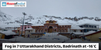 Fog in 7 Uttarakhand Districts, Badrinath at -16°C Fog in 7 Uttarakhand Districts, Badrinath at -16°C