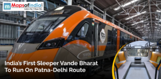 India’s First Sleeper Vande Bharat to Run on Patna-Delhi Route Image of Vande Bharat train