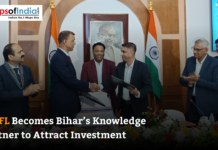 NIIFL Becomes Bihar’s Knowledge Partner to Attract Investment Officials shake hands to mark NIIFL becoming Bihar’s Knowledge Partner to attract investment.