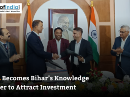 NIIFL Becomes Bihar’s Knowledge Partner to Attract Investment Officials shake hands to mark NIIFL becoming Bihar’s Knowledge Partner to attract investment.