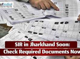 SIR in Jharkhand Soon: Check Required Documents Now Hands pointing at documents with text reading "SIR in Jharkhand Soon: Check Required Documents Now."