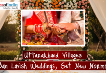 Uttarakhand Villages Ban Lavish Weddings, Set New Norms Uttarakhand villages ban lavish weddings, promoting simple marriage rituals.