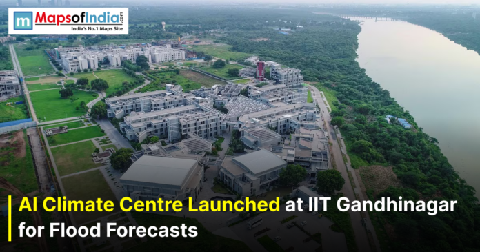 An educational banner from IIT Gandhinagar announcing the launch of the 