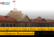 Patna High Court to Get 9 New Judges, Supreme Court Collegium Recommends The Patna High Court building with an overlay text stating the Supreme Court Collegium has recommended nine new judges.