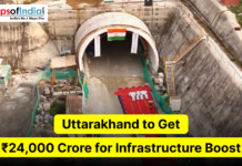 Uttarakhand to Get ₹24,000 Crore for Infrastructure Boost An AI-generated image of rescue workers holding the Indian flag inside the Silkyara Tunnel in Uttarakhand.