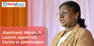 Jharkhand: Murmu to Launch Jagannath Centre in Jamshedpur Gemini said Droupadi Murmu at a podium