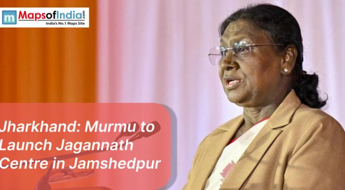 Jharkhand: Murmu to Launch Jagannath Centre in Jamshedpur Gemini said Droupadi Murmu at a podium