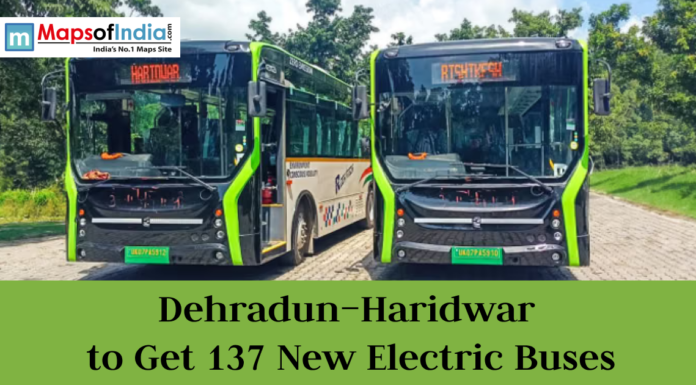 Dehradun–Haridwar to Get 137 New Electric Buses Green electric buses introduced for the Dehradun–Haridwar route under a new public transport initiative