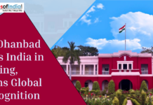 IIT Dhanbad Tops India in Mining, Gains Global Recognition Banner showing IIT Dhanbad campus with Indian flag and text highlighting its top ranking in mining and global recognition.