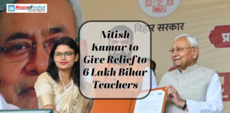 Nitish Kumar to Give Relief to 6 Lakh Bihar Teachers Nitish Kumar announcing relief for 6 lakh Bihar teachers.