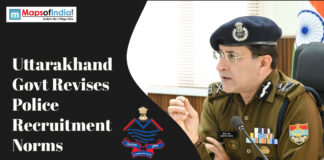 Uttarakhand Govt Revises Police Recruitment Norms Senior police officer addressing a meeting on revised recruitment norms by the Uttarakhand Police in Uttarakhand.