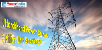 Uttarakhand Power Crisis: 3 Million Unit Shortage High-voltage transmission tower against cloudy sky highlighting power shortage crisis in Uttarakhand