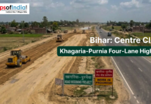 Bihar: Centre Clears Khagaria-Purnia Four-Lane Highway Bihar highway construction.