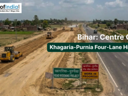 Bihar highway construction.