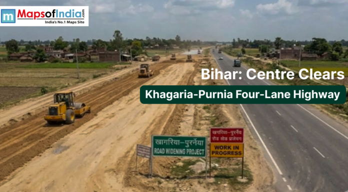 Bihar: Centre Clears Khagaria-Purnia Four-Lane Highway Bihar highway construction.