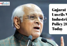 Gujarat Unveils New Industrial Policy 2026 Today Gujarat government unveils New Industrial Policy 2026 announcement with CM addressing the event.