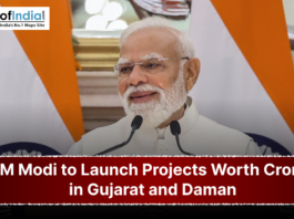 PM Modi to Launch Projects Worth Crores in Gujarat and Daman