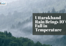 Uttarakhand Rain Brings 10°C Fall in Temperature Uttarakhand Rain Brings 10°C Fall in Temperature