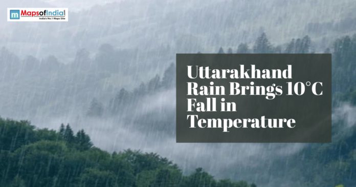 Uttarakhand Rain Brings 10°C Fall in Temperature 