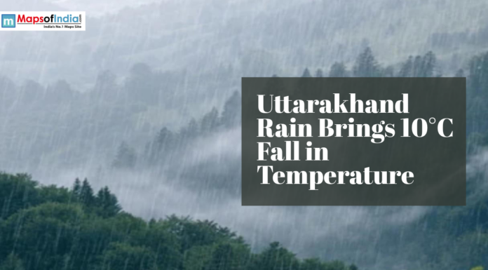 Uttarakhand Rain Brings 10°C Fall in Temperature Uttarakhand Rain Brings 10°C Fall in Temperature